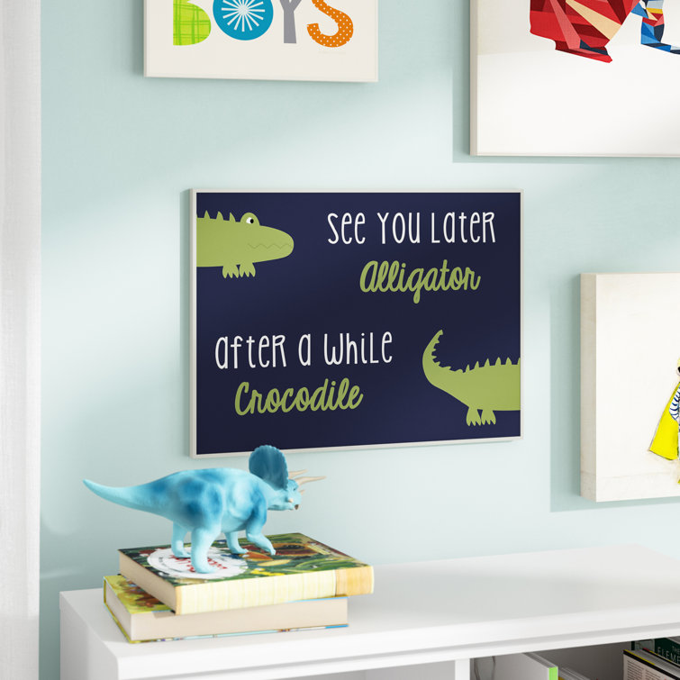 Alligator best sale nursery decor